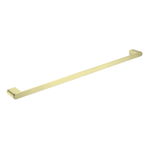 Bianca Towel Rail Single 800mm Brushed Gold [181315]
