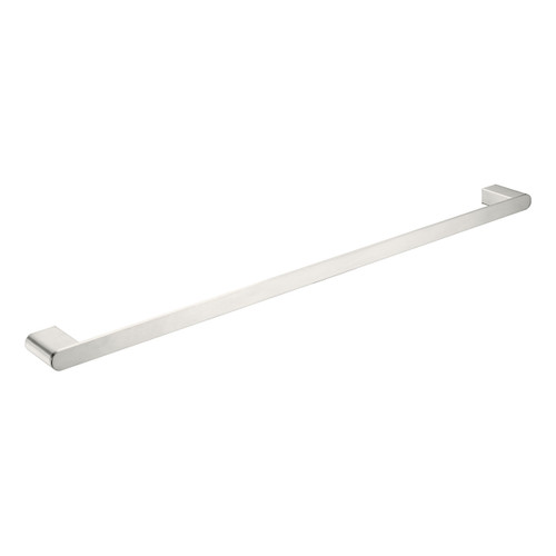 Bianca Towel Rail Single 800mm Brushed Nickel [181316]