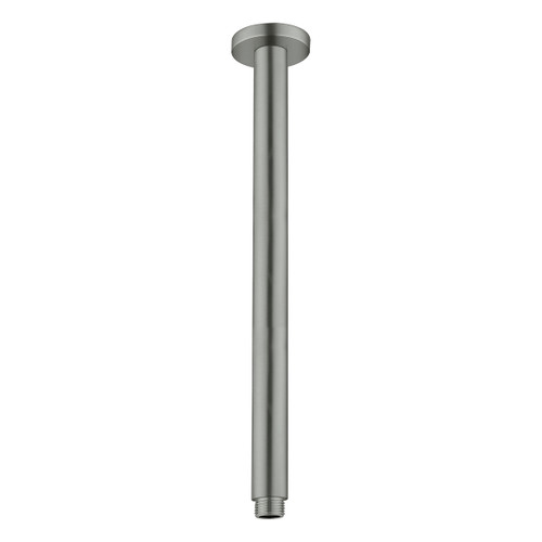 Round Ceiling Shower Arm 300mm Gunmetal [181333]