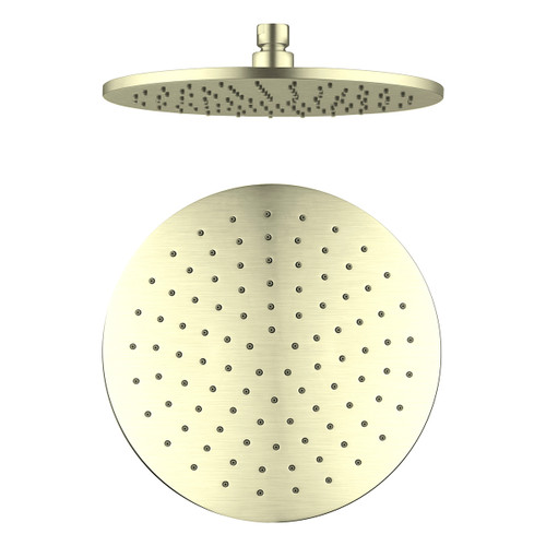 Shower Head Round 250mm 3Star Brushed Gold [181336]
