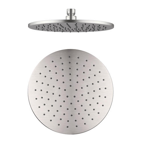 Shower Head Round 250mm 3Star Brushed Nickel [181337]