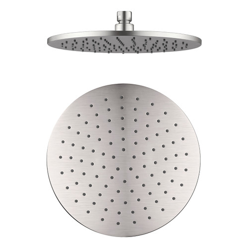 Shower Head Round 250mm 3Star Brushed Nickel [181337]