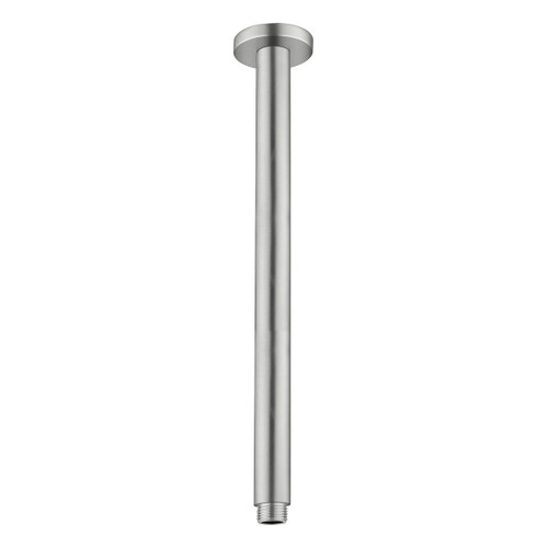 Round Ceiling Shower Arm 300mm Brushed Nickel [181331]