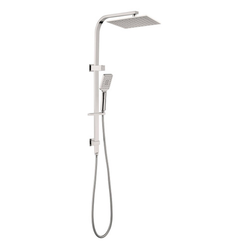 Celia Bianca Square Twin Shower Set 4Star Brushed Nickel [181343]