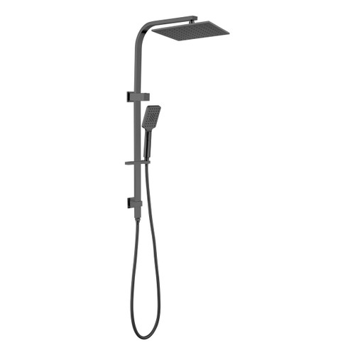 Celia Bianca Square Twin Shower Set 4Star Gunmetal [181345]