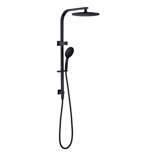 Bianca Twin Shower (Round) 4Star Matte Black [195099]