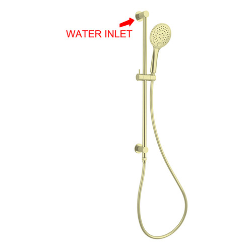 Dolce Hand/Rail Shower (3 Function) 3Star Brushed Gold [195120]