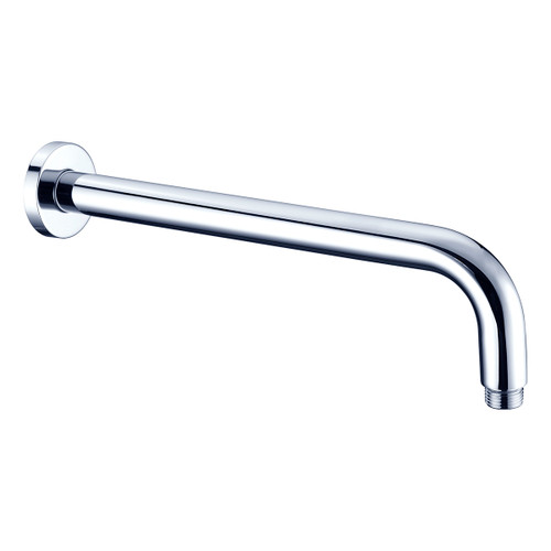 Round Wall Shower Arm 340mm Chrome [195139]