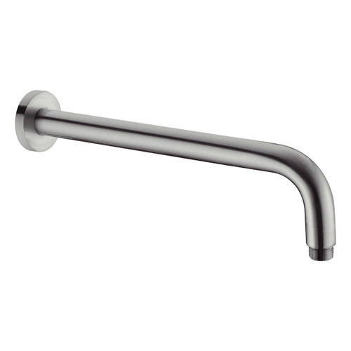 Round Wall Shower Arm 340mm Gunmetal [195142]
