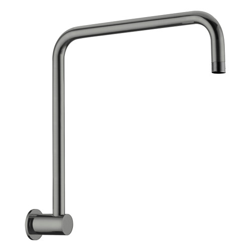 Round Wall Swivel Shower Arm Gunmetal [195166]