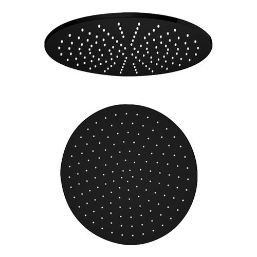 Shower Head Round 300mm 3Star Matte Black [195171]