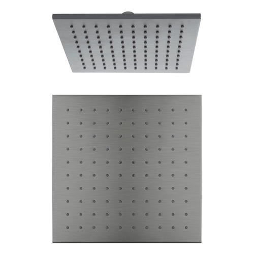 Shower Head Square 250mm 3Star Gunmetal [195177]