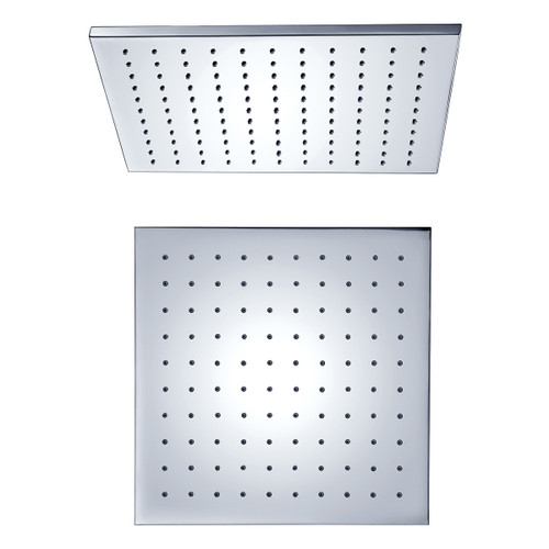 Shower Head Square 300mm 3Star Chrome [195178]