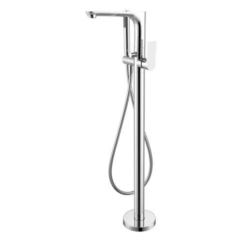 Bianca Free Standing Bath Mixer with Hand Shower 4Star Chrome [195189]