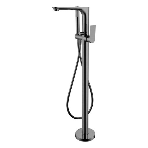 Bianca Free Standing Bath Mixer with Hand Shower Gunmetal [195191]