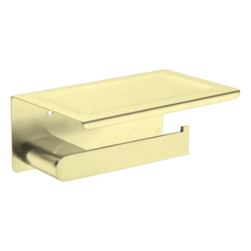 Bianca Toilet Roll Holder Brushed Gold [194892]