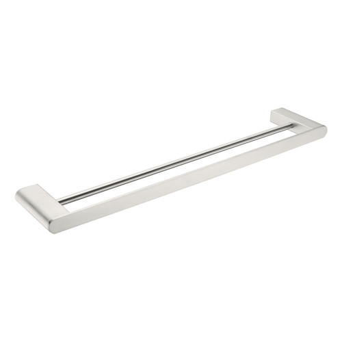 Bianca Towel Rail Double 600mm Brushed Nickel [194900]