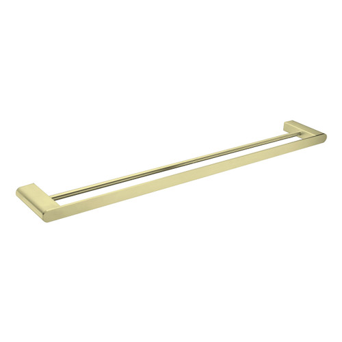 Bianca Towel Rail Double 800mm Brushed Gold [194909]