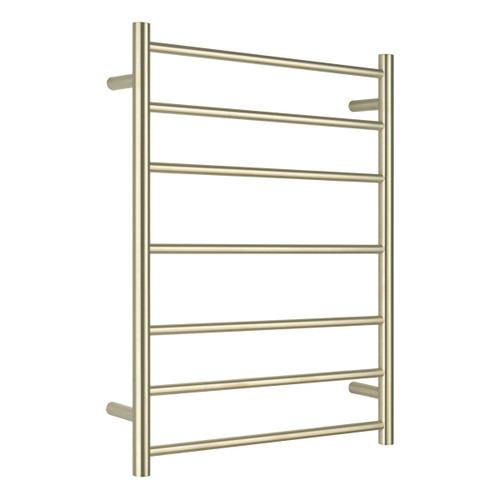 Towel Ladder (Non Heated) 600mm Wide 800mm High Brushed Gold [194930]