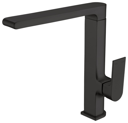 Bianca Sink Mixer (Square Spout) 6Star Matte Black 5Star [194867]