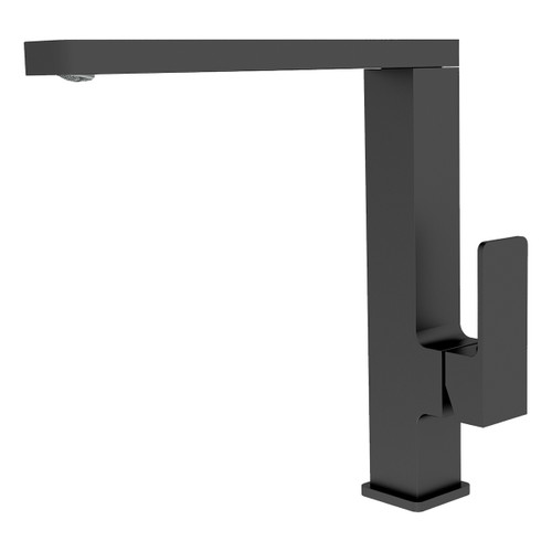 Celia Sink Mixer (Square Spout) 5Star Matte Black [194935]