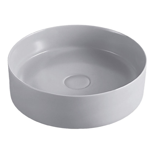 Reba Above Counter Round Basin 360mm x 120mm x 360mm High Light Grey [180600]