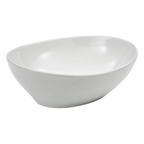 Paola Above Counter Basin 410mm x 335mm x 145mm with Pop Up Waste White [191145]