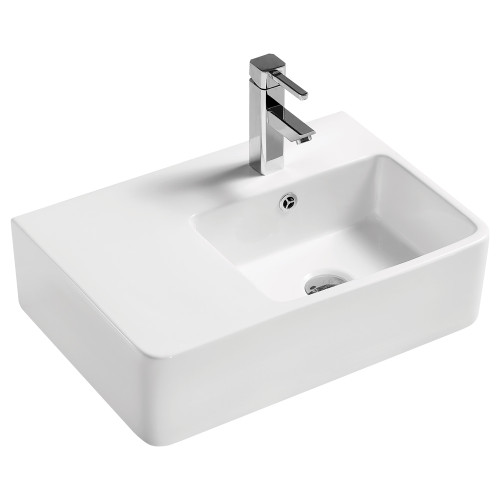 Delta Care Wall Basin Right Hand Bowl White 1 Tap Hole [191777]