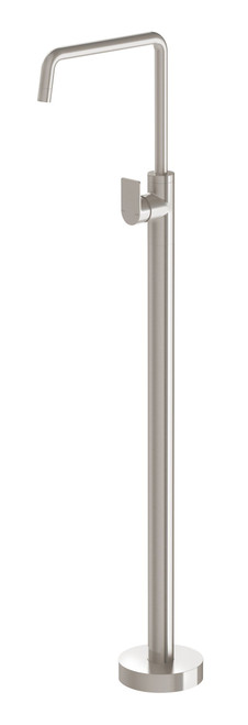 Mekko Floor Mounted Bath Mixer Brushed Nickel [180758]