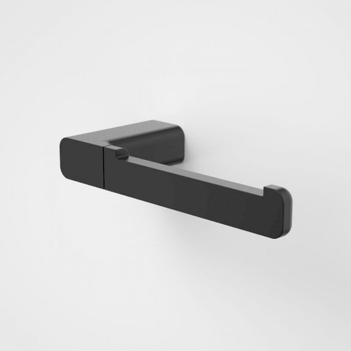 Luna Toilet Roll Holder Black [194607]