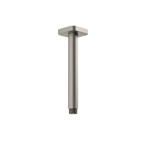 Luna Straight Arm Square Flange 210 Brushed Nickel [194571]