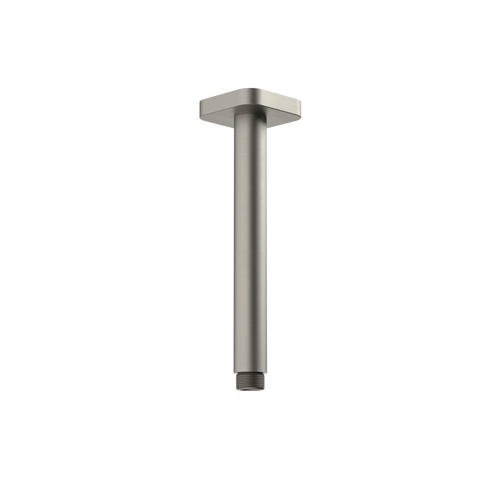 Luna Straight Arm Square Flange 210 Brushed Nickel [194571]