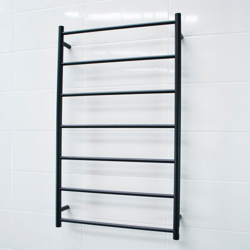 Non-Heated Round Ladder 700mm x 1130mm Matte Black [135674]