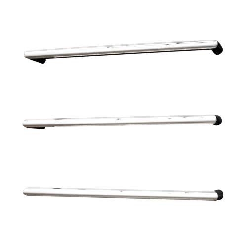 Single Round Towel Rail 650mm Mirror Polished [137705]