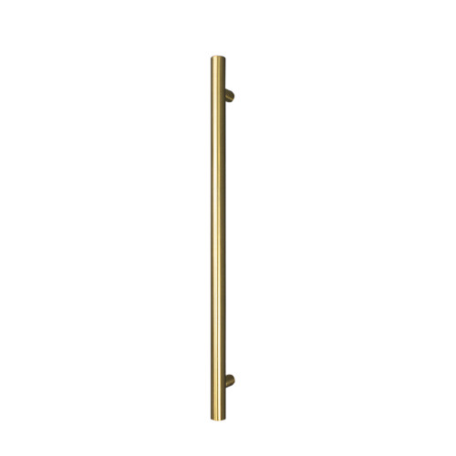 Vertical Towel Rail 40mm x 950mm Brushed Gold [190560]
