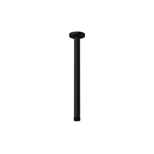 Urbane II Ceiling Shower Arm 300mm Matte Black [196173]