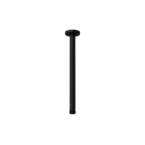 Urbane II Ceiling Shower Arm 300mm Matte Black [196173]