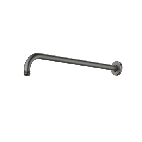 Urbane II Wall Right Angled Shower Arm 400mm Gunmetal [196190]