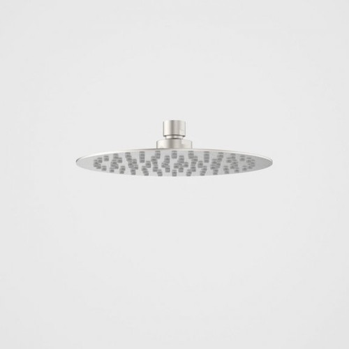 Urbane II Rain Shower Head 200mm Round Brushed Nickel 4Star [196264]