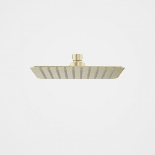 Urbane II Rain Shower - 200mm Square - 4 Star - Brushed Brass [196268]