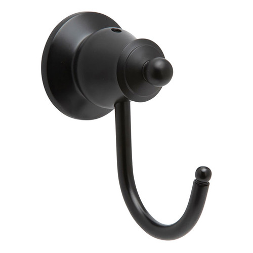 Lillian Robe Hook Matte Black [165828]