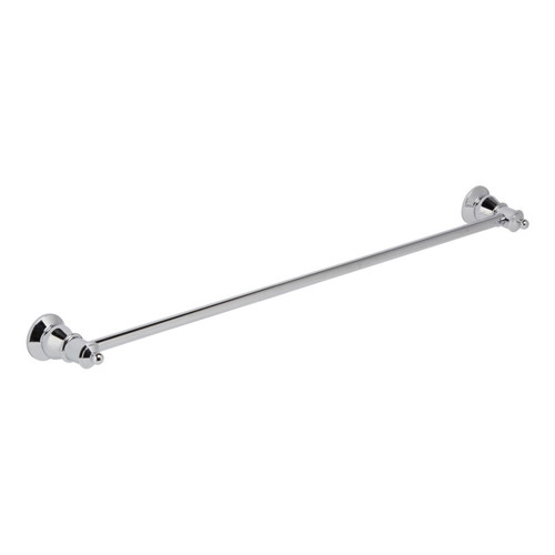 Lillian Adjustable Single Towel Rail Chrome [180022]
