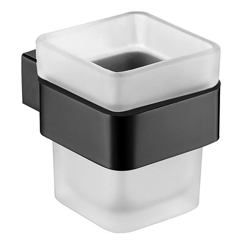 Koko Matte Black Tumbler and Holder [168957]