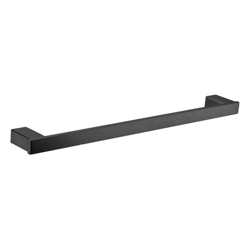Koko Single Towel Rail 810mm Matte Black [168960]