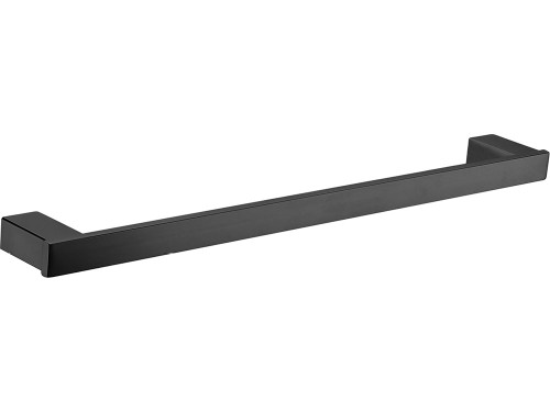 Koko Single Towel Rail 810mm Matte Black [168960]