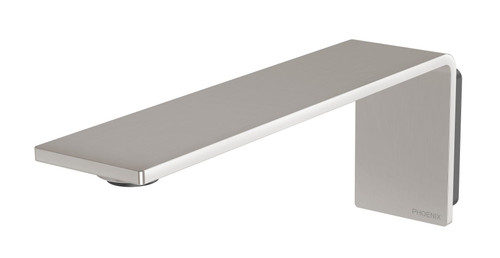 Axia Wall Bath or Basin Spout/Outlet 200mm 4Star Brushed Nickel [199026]