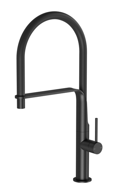 Vido Sink Mixer (Black Flexible Hose) 5Star Matte Black [199079]