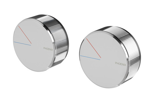 Axia Wall Twin Shower Mixer Chrome [199148]