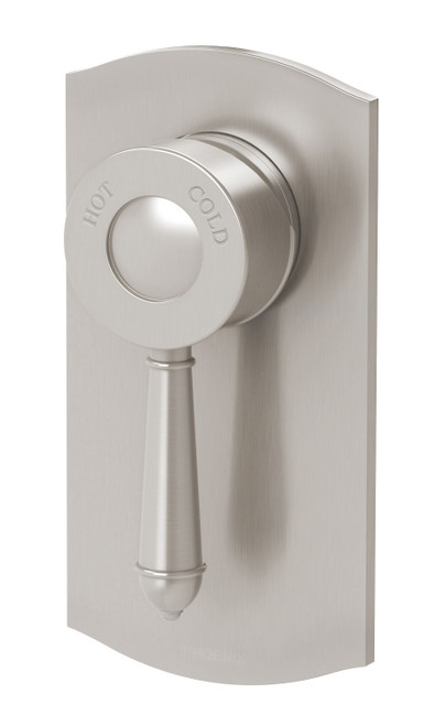 Nostalgia Wall Bath or Shower Mixer Brushed Nickel [199188]
