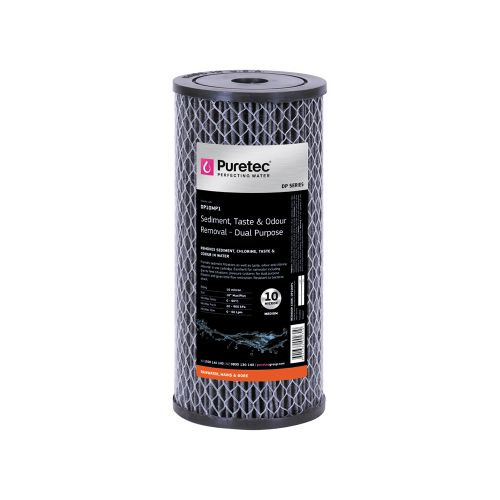 Dual Purpose Carbon Water Filter Cartridge 10in 10Micron 60lpm [140709]